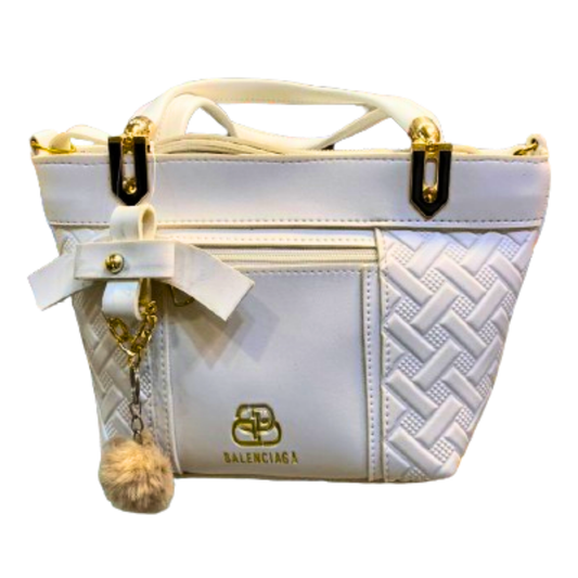 Elegant White Handbag