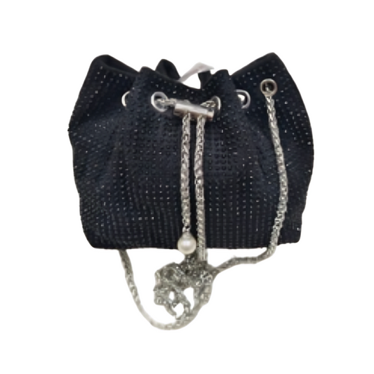 Sparkling Rhinestone Bucket Bag