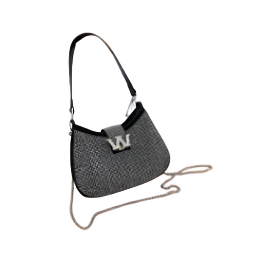 Sleek and Stylish Textured Shoulder Bag