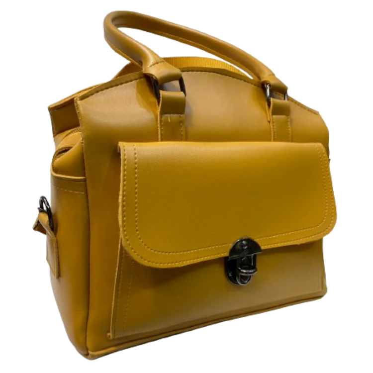 Golden Yellow Handbag: A Versatile Accessory