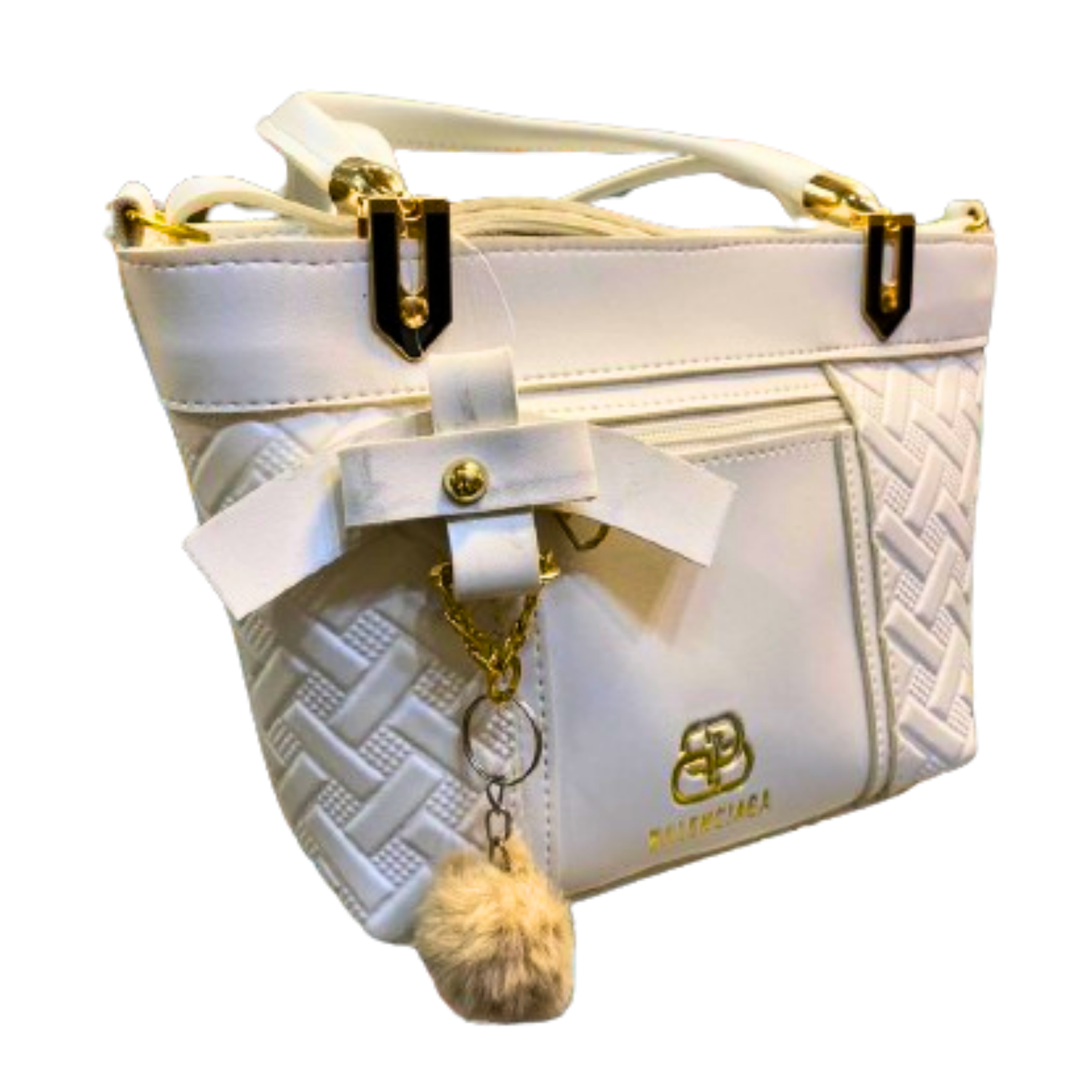 Elegant White Handbag